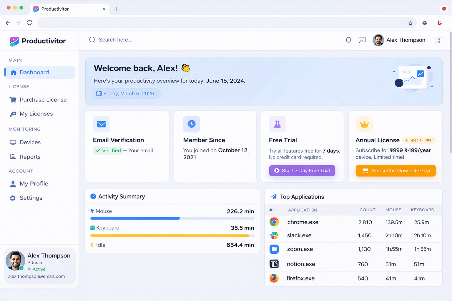 Dashboard Preview
